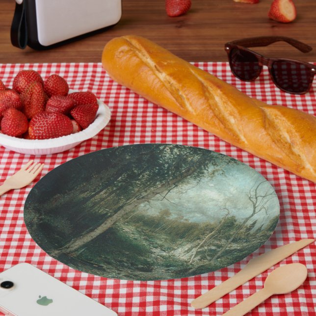 An Old Clearing Painting  (1881) - Paper Plates (Picnic)