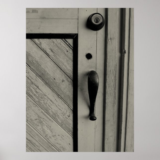 An Old Door Poster (Front)