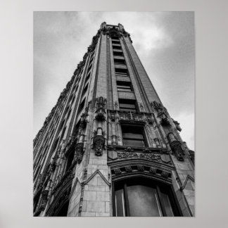 An old hotel in San Antonio Poster