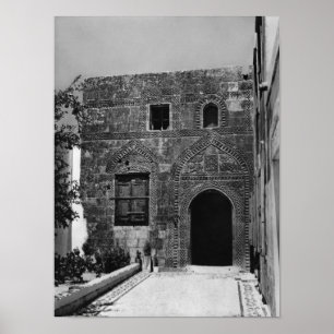 An old house in Lindos, Rhodes Poster
