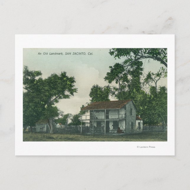 An Old Landmark Scene Postcard (Front)