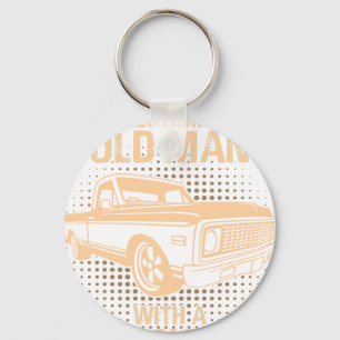An Old Man Chevrolet C10 1971 To 1972 Key Ring