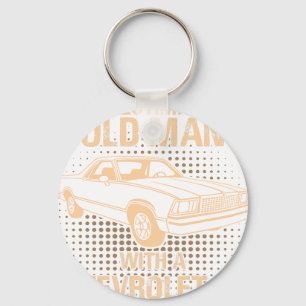 An Old Man Chevrolet El Camino 1978 Key Ring
