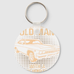 An Old Man Chevrolet Impala Ss 1965 Key Ring