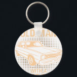 An Old Man Dodge Dart 73 Key Ring<br><div class="desc">A stylish keychain featuring a vintage classic car design. A perfect accessory for car lovers and collectors. Great for everyday use or as a small and thoughtful gift for classic car enthusiasts.</div>