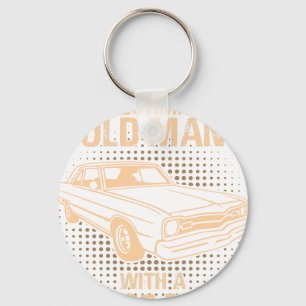 An Old Man Dodge Dart 73 Key Ring