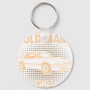 An Old Man Ford Mustang 1993 Lx Key Ring