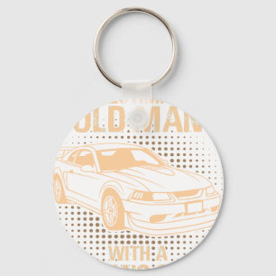 An Old Man Ford Mustang 2000 Svt Cobra R Key Ring