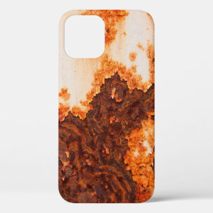 An old rusty stains surface corrosion iPhone 12 case