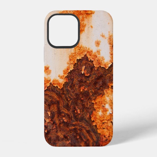 An old rusty stains surface corrosion iPhone case (Back)