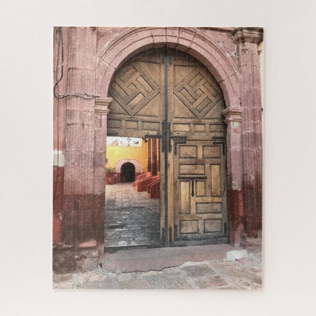 An Open Door Mexico Jigsaw Puzzle (Vertical)