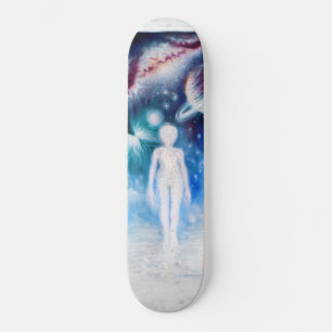 An open door to the universe skateboard