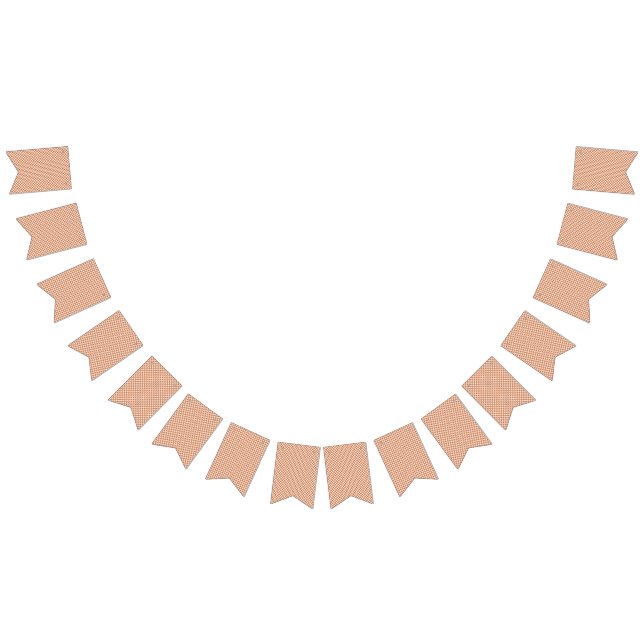  an orange and white geometric pattern bunting  (All)