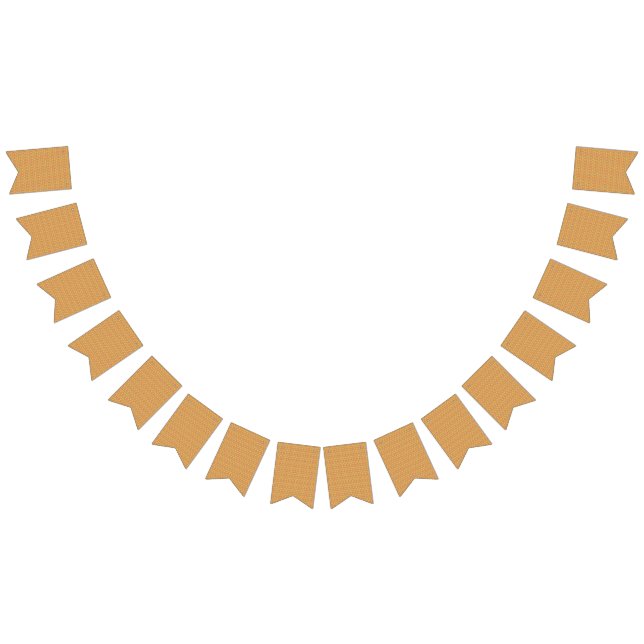 an orange and yellow background with a pattern bunting  (All)