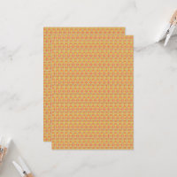 an orange and yellow background with a pattern