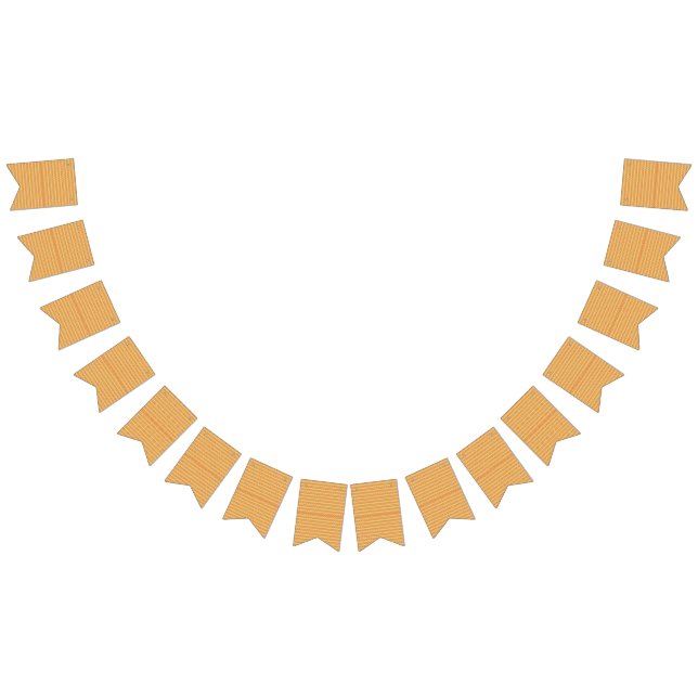 an orange and yellow background with small dots bunting  (All)
