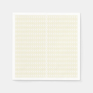 an orange and yellow background with small dots napkin