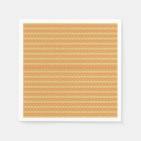 an orange and yellow background with small dots