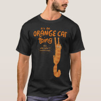 An Orange Cat Thing - Funny Tabby Cat Hanging On