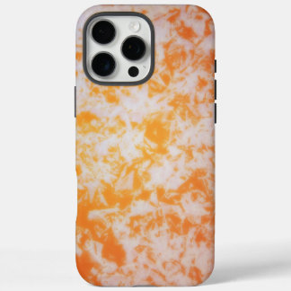 An orange grunge textured | iPhone 16 pro max case