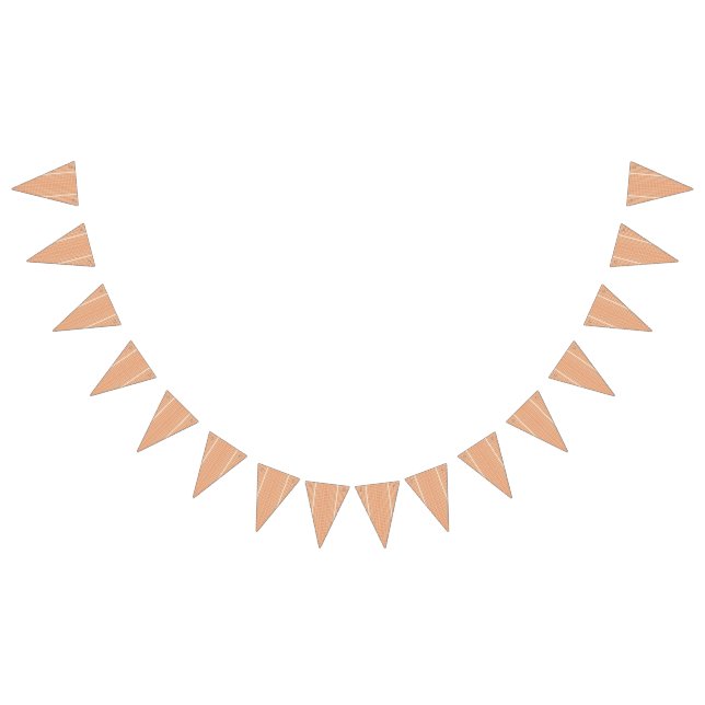 An orange rug with a textured pattern lies flat on bunting  (All)