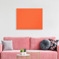An orange square with a white border, creating a v