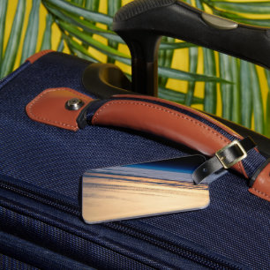 An Orbital Sunset Off The Coast Of Baja California Luggage Tag