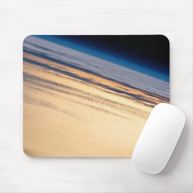 An Orbital Sunset Off The Coast Of Baja California Mouse Pad (With Mouse)