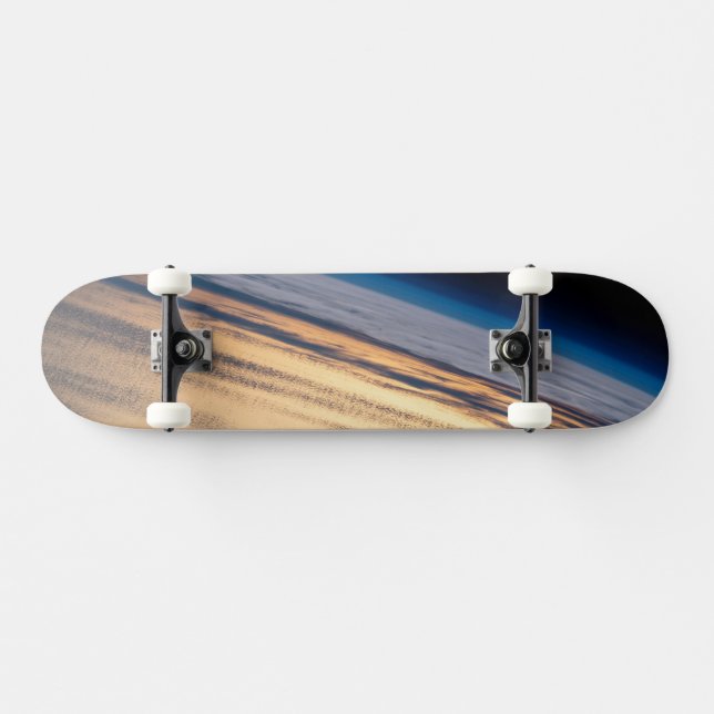 An Orbital Sunset Off The Coast Of Baja California Skateboard (Horz)