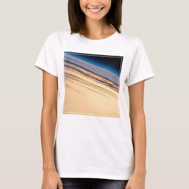 An Orbital Sunset Off The Coast Of Baja California T-Shirt (Front)