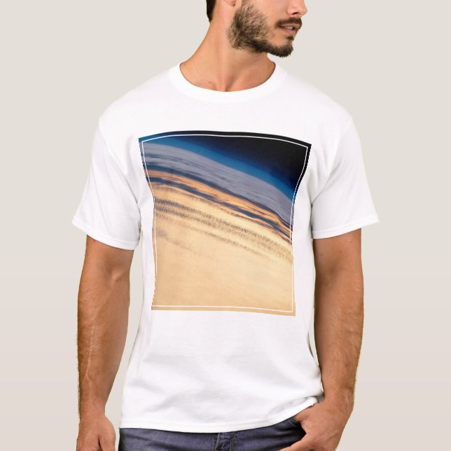 An Orbital Sunset Off The Coast Of Baja California T-Shirt (Front)