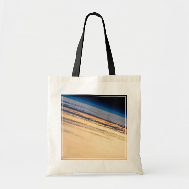 An Orbital Sunset Off The Coast Of Baja California Tote Bag (Front)
