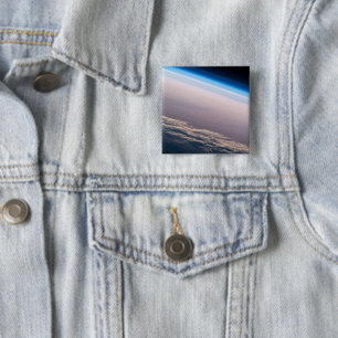 An Orbital Sunset Off The Coast Of Cabo San Lucas 15 Cm Square Badge