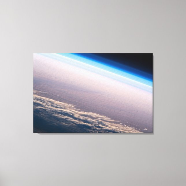 An Orbital Sunset Off The Coast Of Cabo San Lucas Canvas Print (Front)