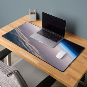 An Orbital Sunset Off The Coast Of Cabo San Lucas Desk Mat