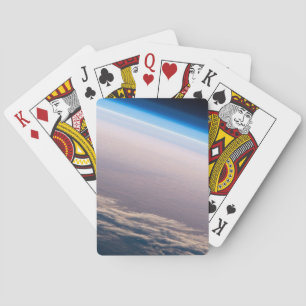 An Orbital Sunset Off The Coast Of Cabo San Lucas Playing Cards
