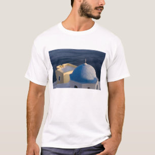An Orthodox Church near the sea, Oia Santorini T-Shirt