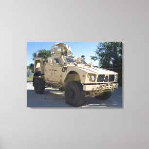 An Oshkosh M-ATV Canvas Print