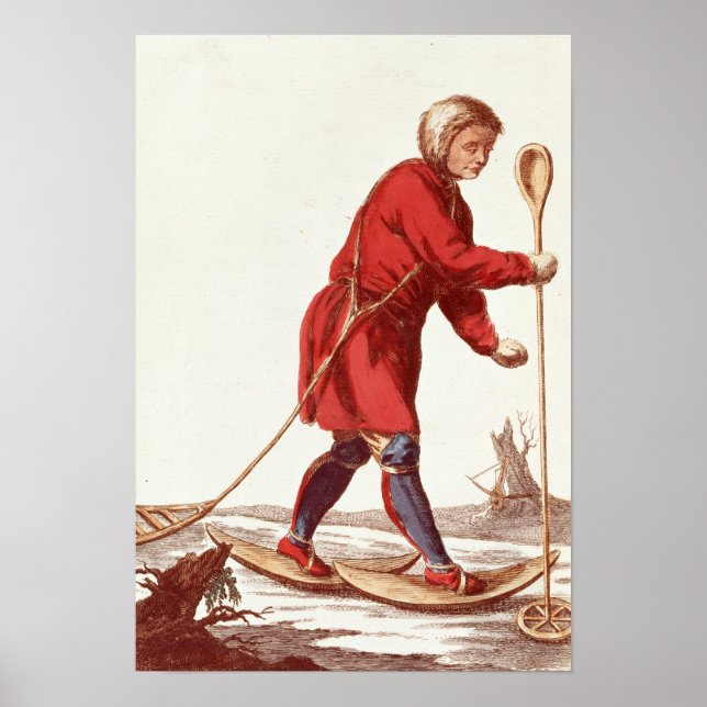 An Ostiak Hunting Ermine Poster (Front)