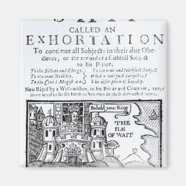 An Ould Ship called an Exhortation' Magnet (Front)