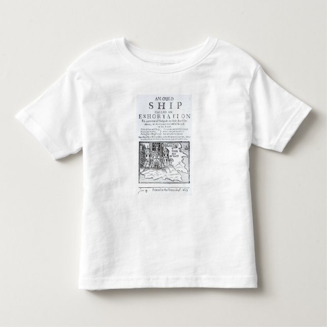 An Ould Ship called an Exhortation' Toddler T-Shirt (Front)