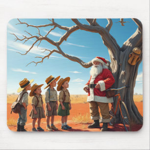 AN OUTBACK AUSSIE Christmas ~ Mouse Pad