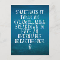 An Overwhelming Breakdown Quote