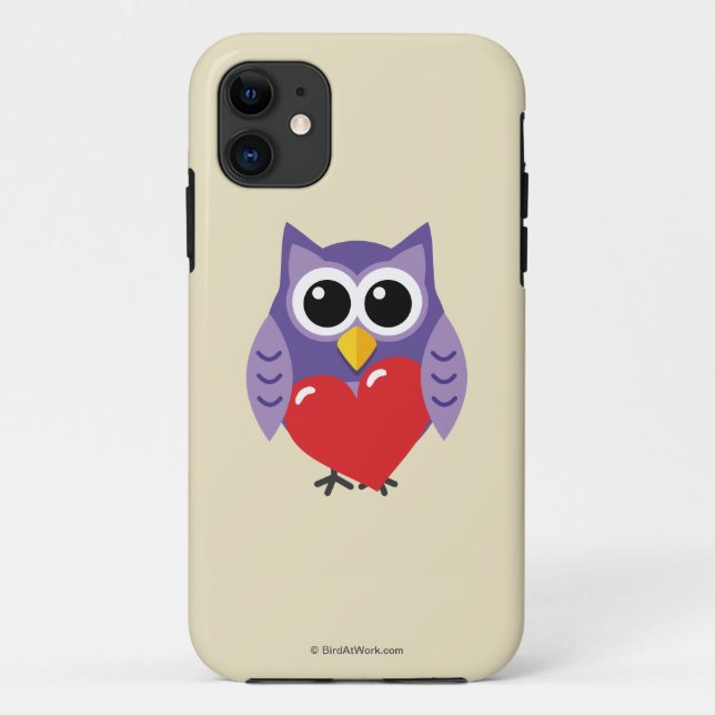 An Owly Love Case-Mate iPhone Case (Back)