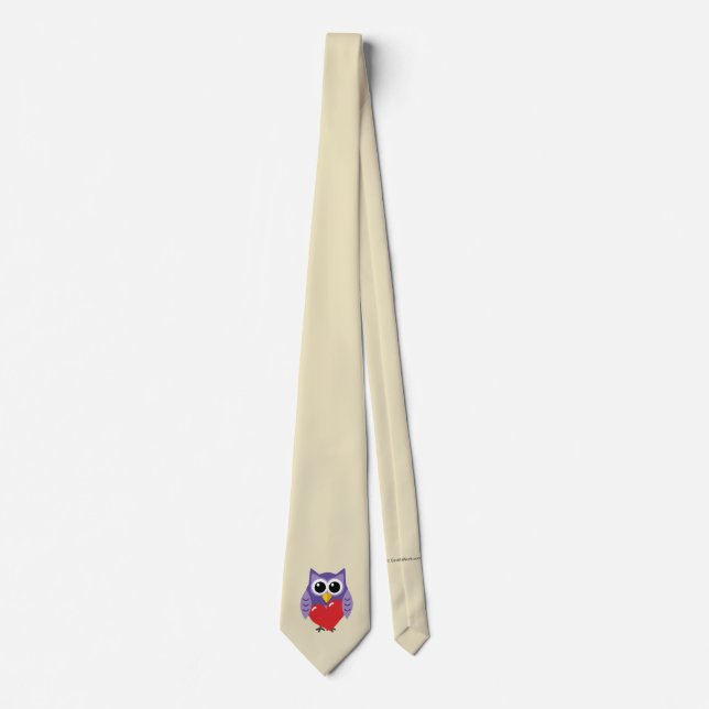 An Owly Love Tie (Front)