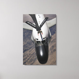 An RC-135 Rivet Joint Reconnaissance aircraft Canvas Print
