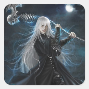 An Undertaker Square Sticker
