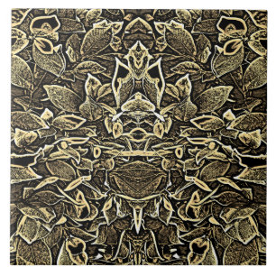 An unique wood colour classic pattern  ceramic til tile