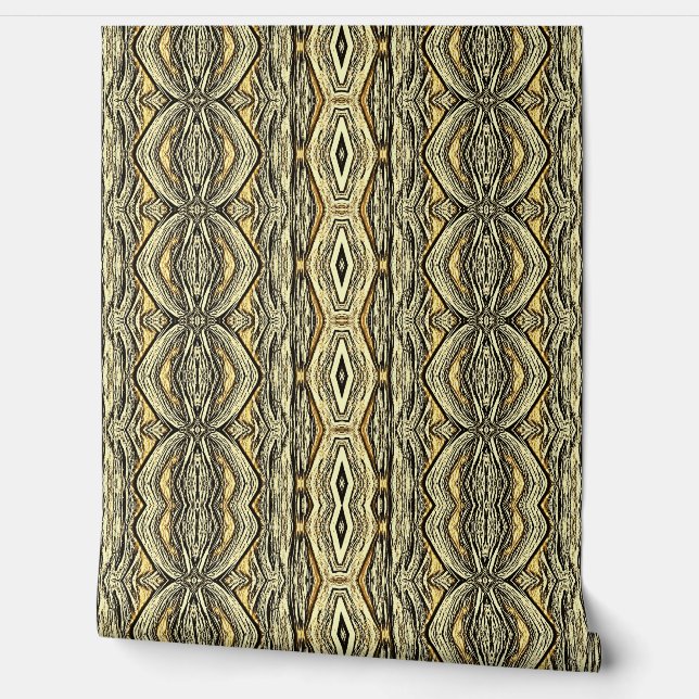 An unique wood texture "Ratti_Creative_Arts"  Wallpaper (Unrolling)