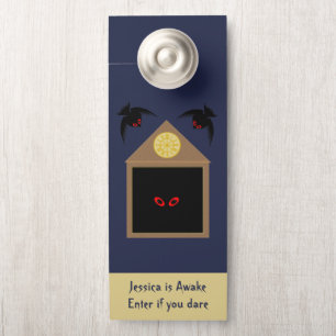 An Unkindness of Ravens Halloween Custom Door Hanger
